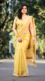 Afsan Print Sharee with Blouse Piece 20287 - Image 4