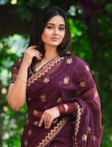 Afsan Print Sharee with Blouse Piece 20292 (4)