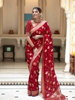 Dhupiyan Sharee with Blouse Piece 20805 - Image 2
