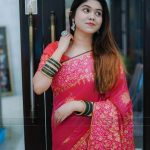Kubari Silk Saree (With Blouse piece ) 21095