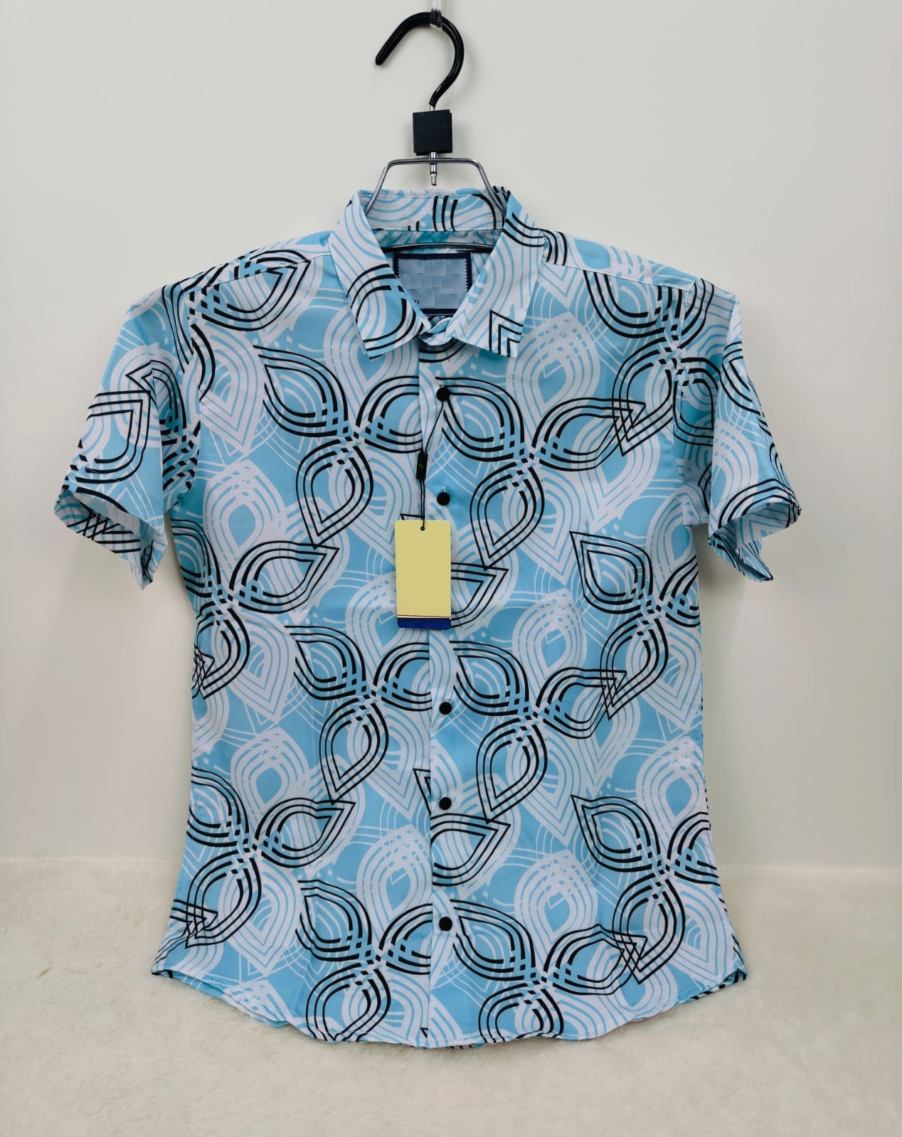 Luxury Spandex Cot Drooped Shouldered Shirt 21128 Luxury Spandex Cot Drooped Shouldered Shirt 21128 - Image 1