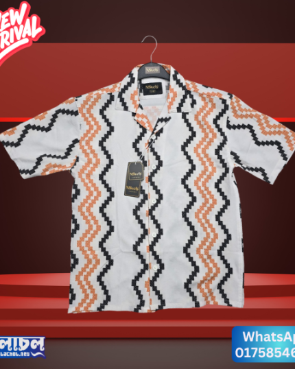 Mens Short SLeeve Shirt Nilachol Lifestyle 2235
