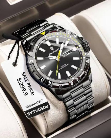 POEDAGAR 959 Stainless Steel Men's Watches19873