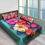 Primium 3D Bedsheet Four Piece Set 17570
