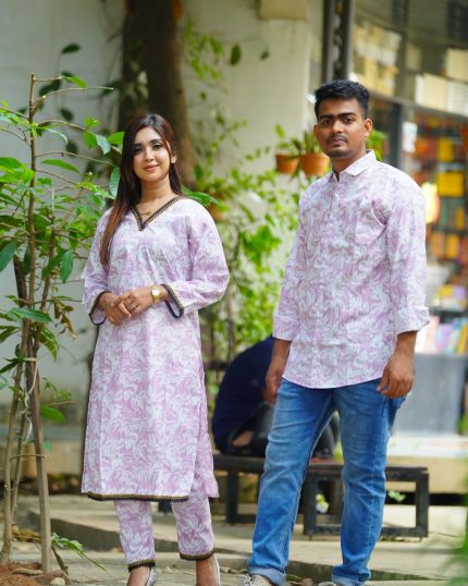 Shirt Three Piece Couple Set 21333