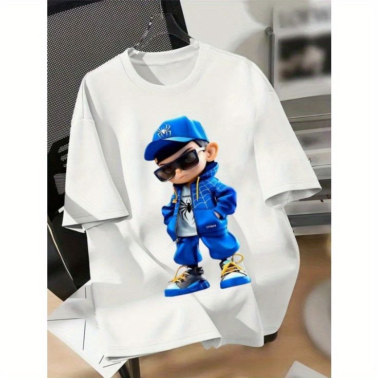 Stylish Drop Shoulder T-Shirt 21714 Stylish Drop Shoulder T-Shirt 21714