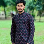 Cotton Print Panjabi 18132
