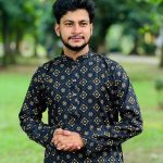 Cotton Print Panjabi 18133