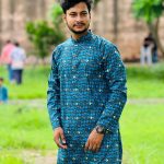 Cotton Print Panjabi 18611