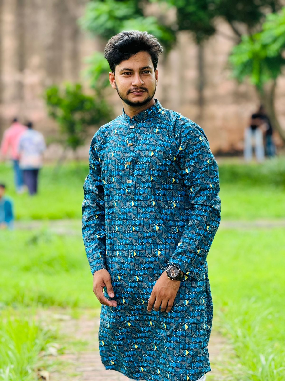 Cotton Print Panjabi 18611 Cotton Print Panjabi 18611
