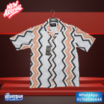 Mens Cuban Collar Short Sleeve Shirt Combo 1010 - Image 2