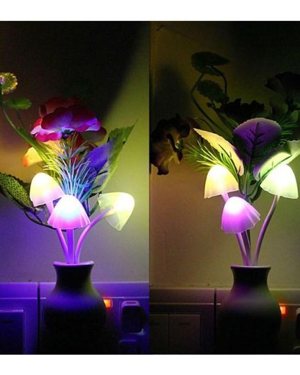 Mushroom Sensor LED Night Light Wall Lamp 3695