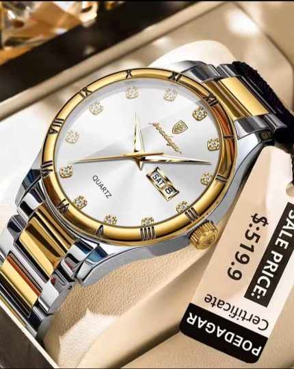 Poedagar Luxury Quartz Wrist Watch for Men