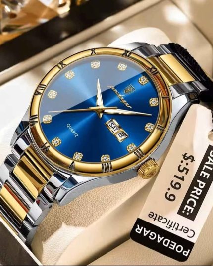 Poedagar Luxury Quartz Wrist Watch for Men