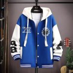 Amvosh Print Button Hoodie 23507