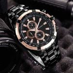Curren 8023 Black Watch For Men