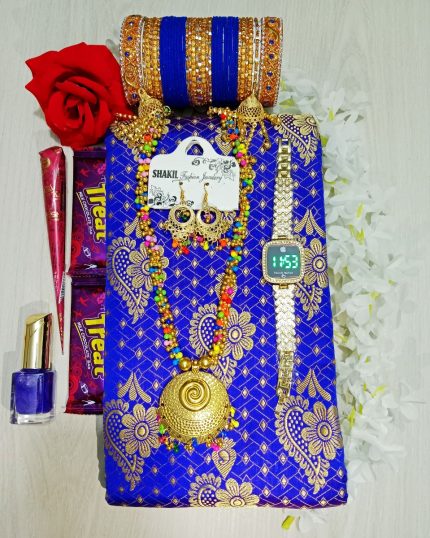 আকর্ষণীয় শাড়ী গিফট কম্ব সেট 14033