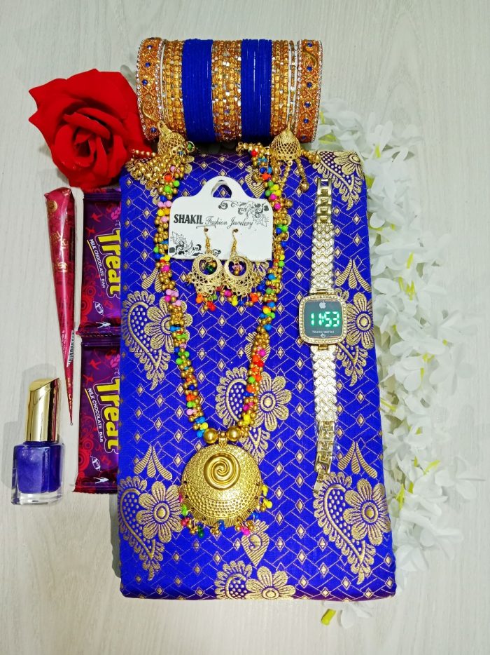 আকর্ষণীয় শাড়ী গিফট কম্ব সেট 14033
