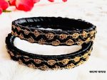 কালো বাহার - Handmade চুড়ি 22434 - Image 2