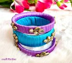 বেগুনী নীহারিকা - Handmade চুড়ি 22437