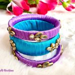 বেগুনী নীহারিকা - Handmade চুড়ি 22437