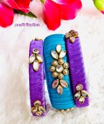 বেগুনী নীহারিকা - Handmade চুড়ি 22437 - Image 2