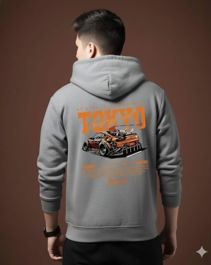 Drop Shoulder Hoodie for Men 24875