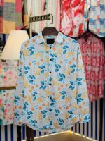 Popcorn Full Sleeve Cotton Shirt for Men 23775 - Image 3
