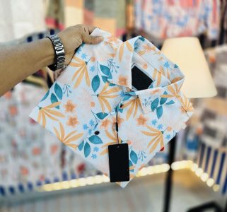 Popcorn Full Sleeve Cotton Shirt for Men 23775 - Image 4