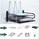 2 Layer Wall Mounted Router Stand