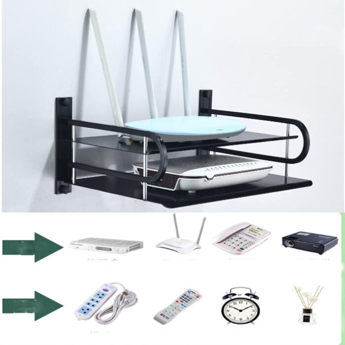 2 Layer Wall Mounted Router Stand - Image 3