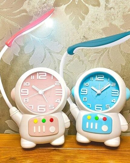 Astronaut Desk Lamp with Alarm Clock