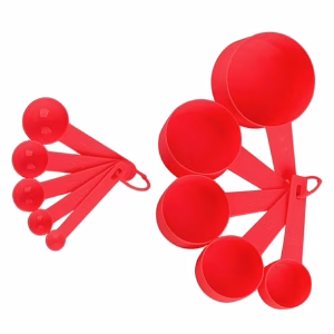 Measuring Spoons Plastic Measuring Cups 8 Pcs set