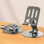 Metal Mobile Stand for Table Adjustable 720 Degree Rotation Mobile Holder