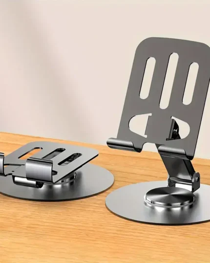 Metal Mobile Stand for Table Adjustable 720 Degree Rotation Mobile Holder