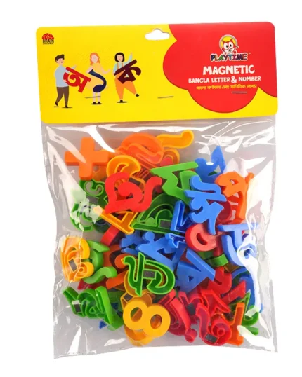 Playtime Magnetic Bangla Alphabet with Digits