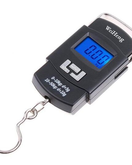 Portable Electronic Weight Scale - Black