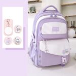 School Bag 7 ( purple )